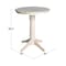International Concepts Round 30 in Round Top Pedestal Table, 34.9 inH, Unfinished, 30 W, 30 L, 35.9 in H, Wood, Unfinished K-30RT-27B-6B - alternate 3